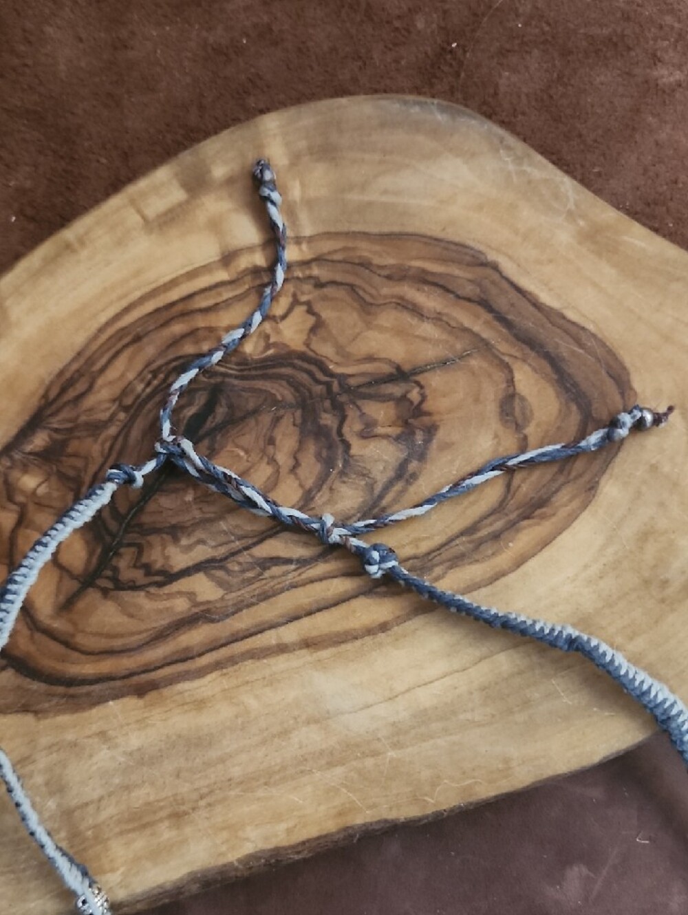 ⚡️Flash Sale⚡️Handmade Blue Shell & Turtle Pendant Macrame Necklace - Picture 7 of 7